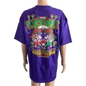 Tabasco Avery Island Louisiana Mardi Gras The Krewe T Shirt Size L RARE